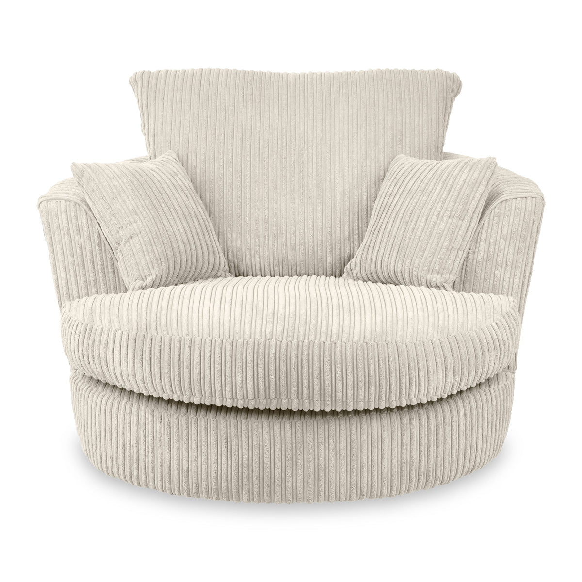 Bletchley Jumbo Cord Swivel Chair