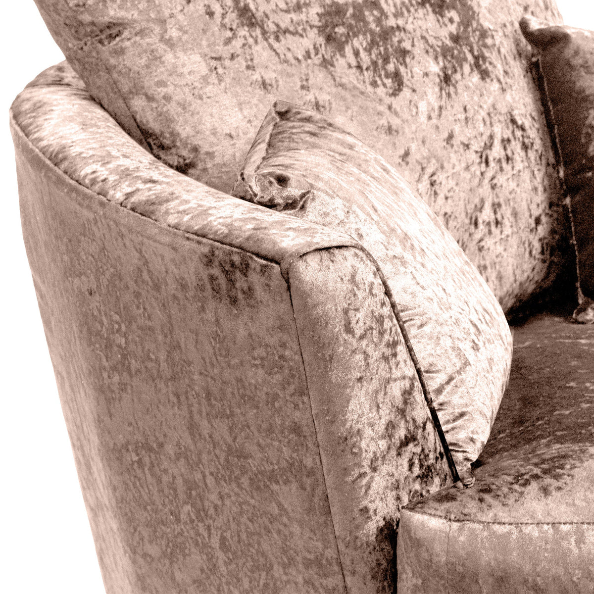 Tamara Crushed Velvet Swivel Chair