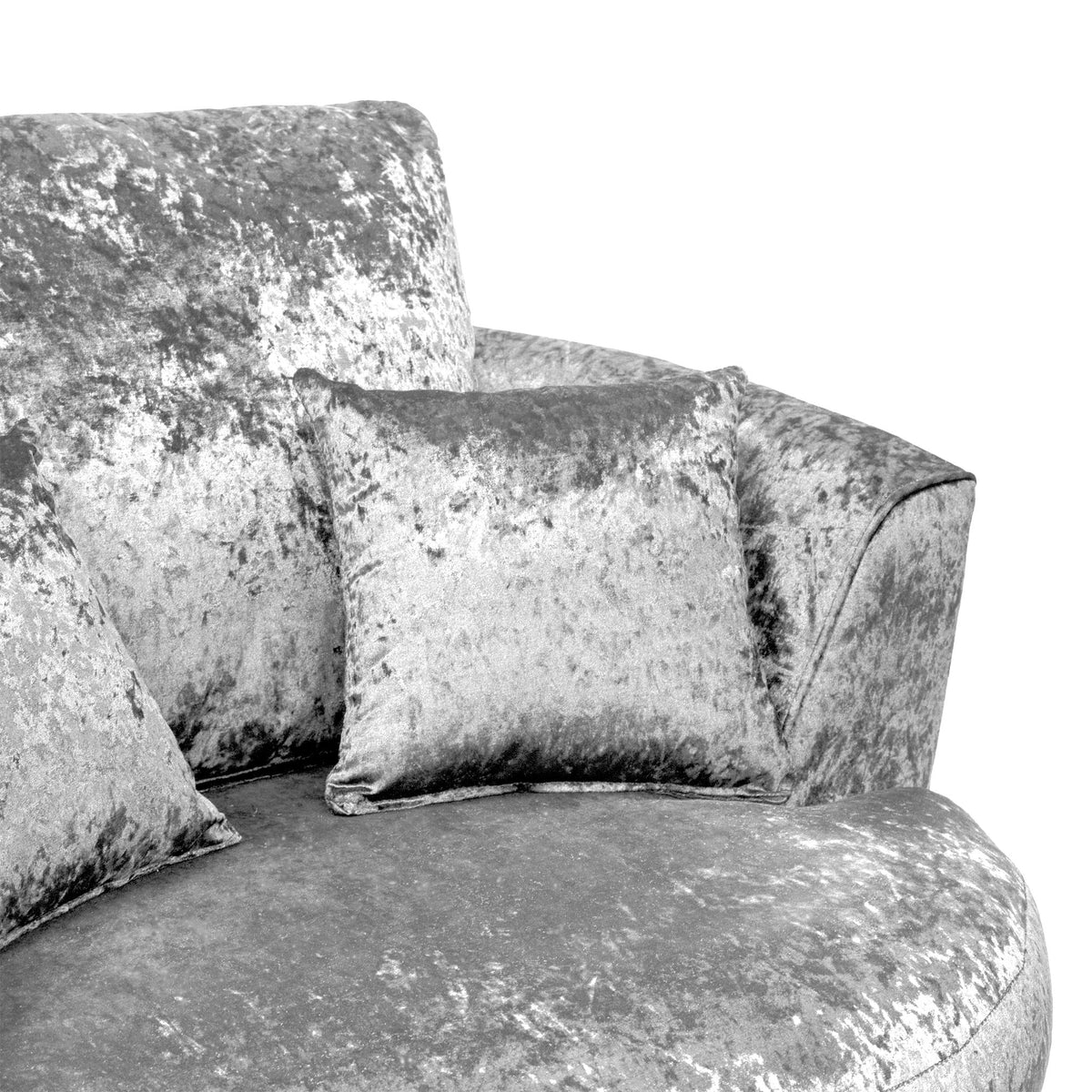 Tamara Crushed Velvet Swivel Chair