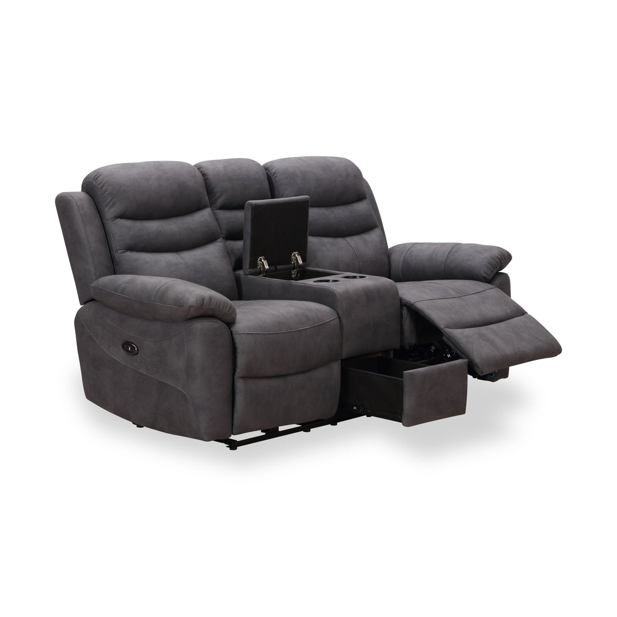Conway Power Reclining 2 Seater Sofa with Console