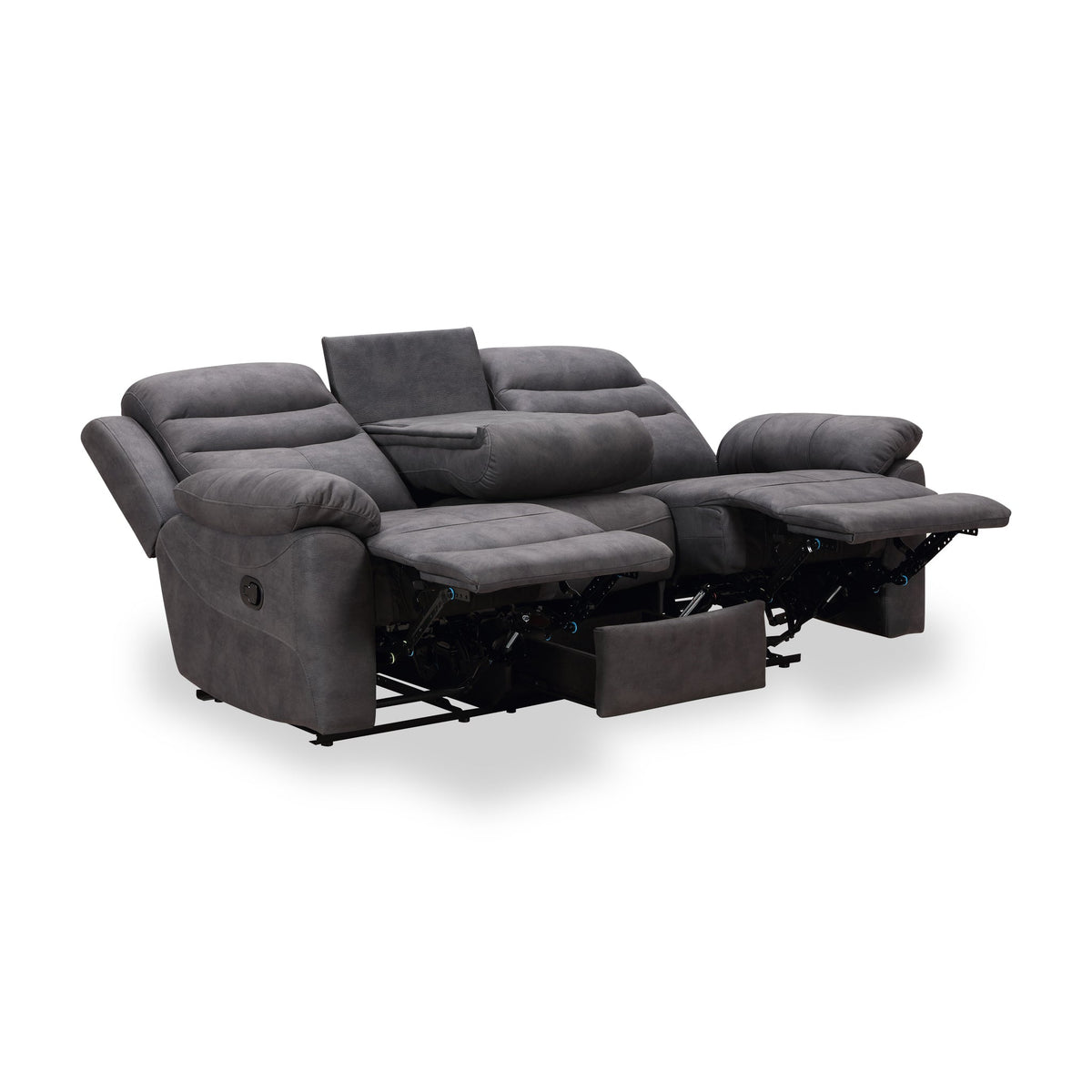 Conway Reclining 3 Seater Sofa with Drop Down Table