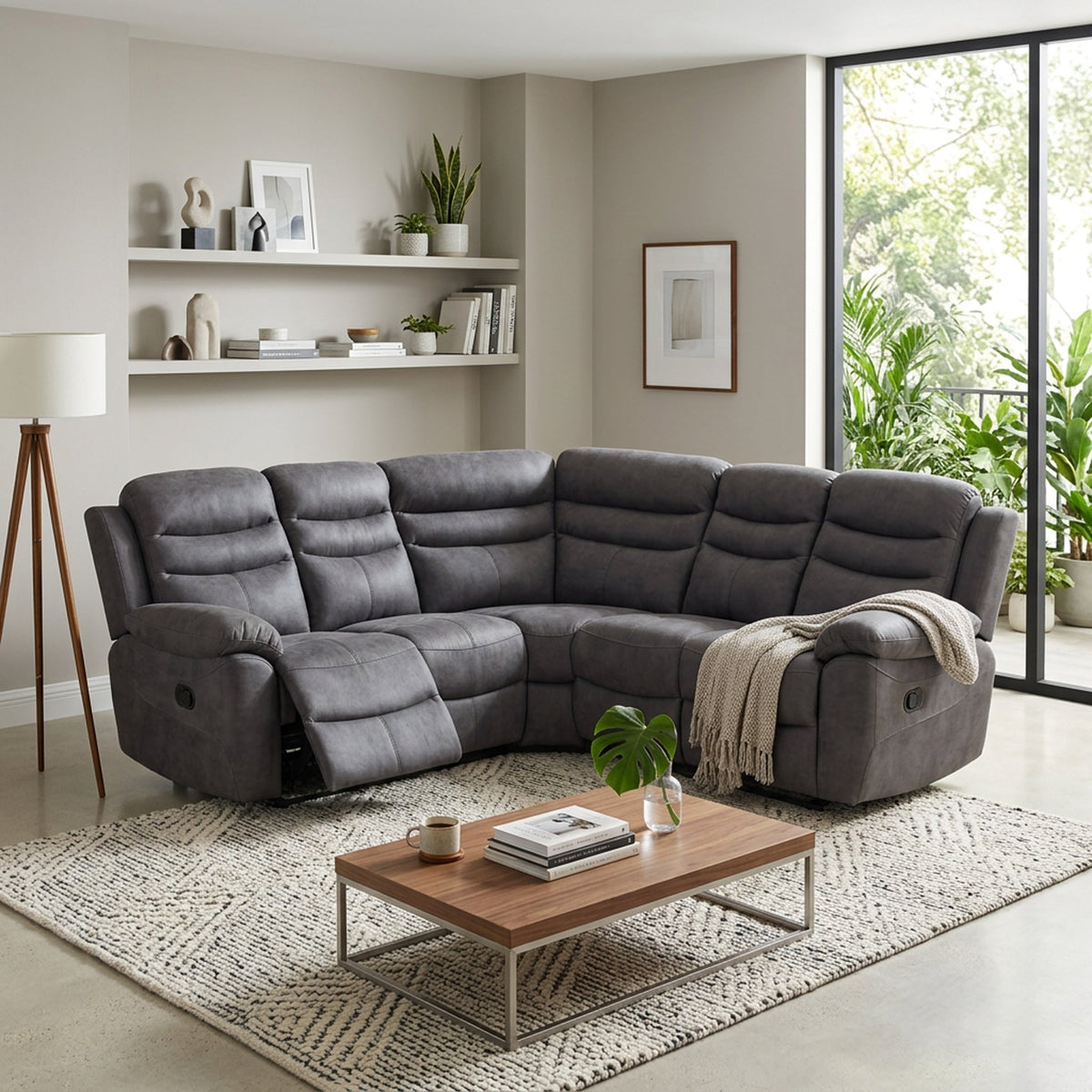 Conway Reclining Large Corner Sofa