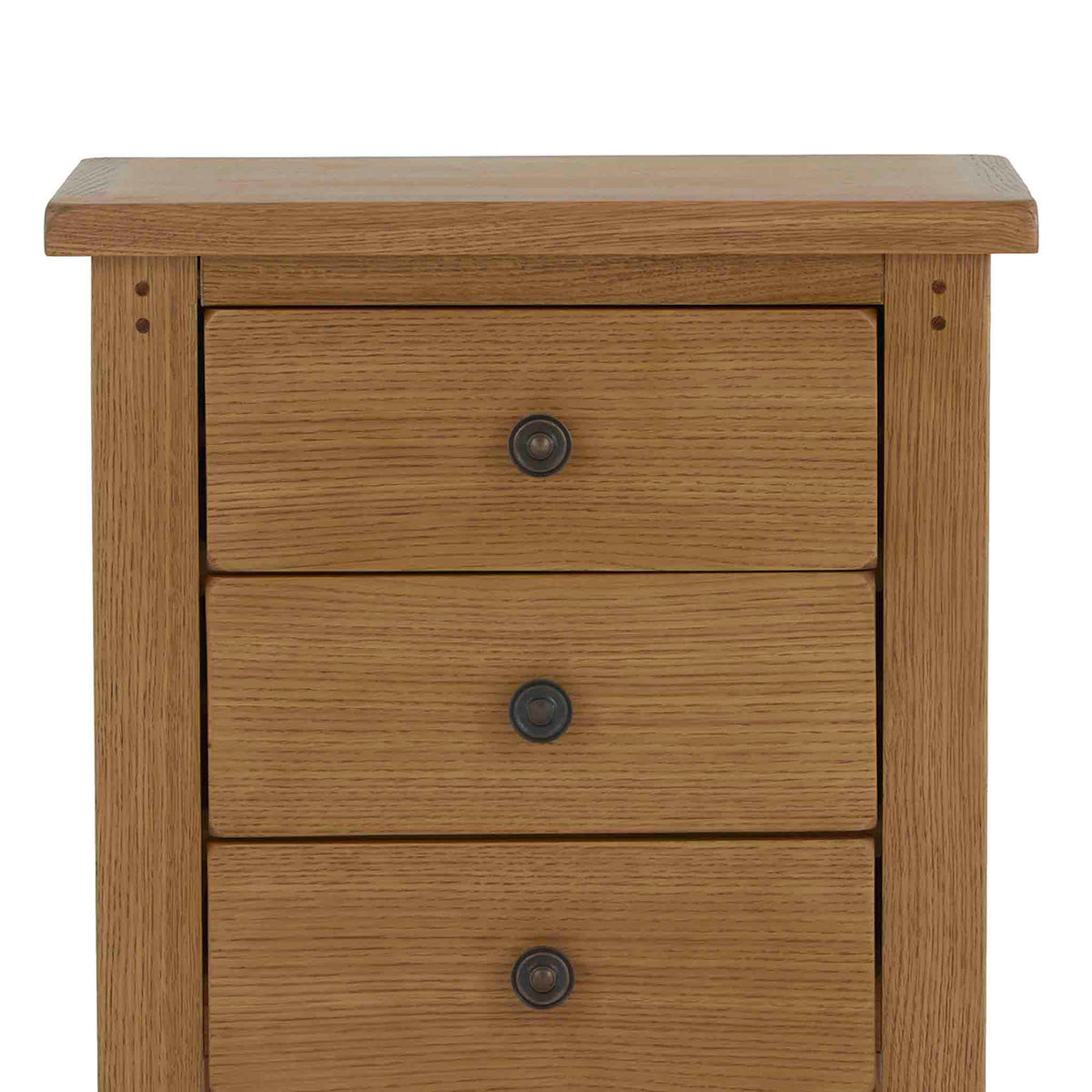 Broadway Oak Bedside Table