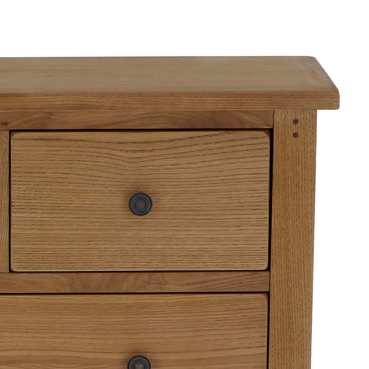 Broadway Oak 2 Over 3 Drawer Chest