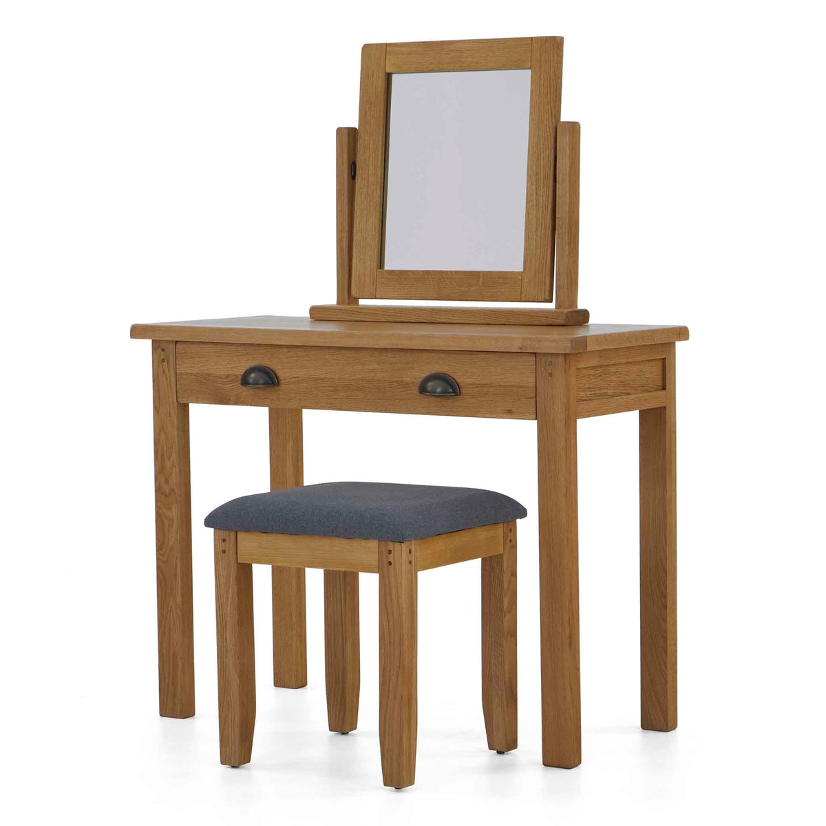 Broadway Oak Dressing Table Set