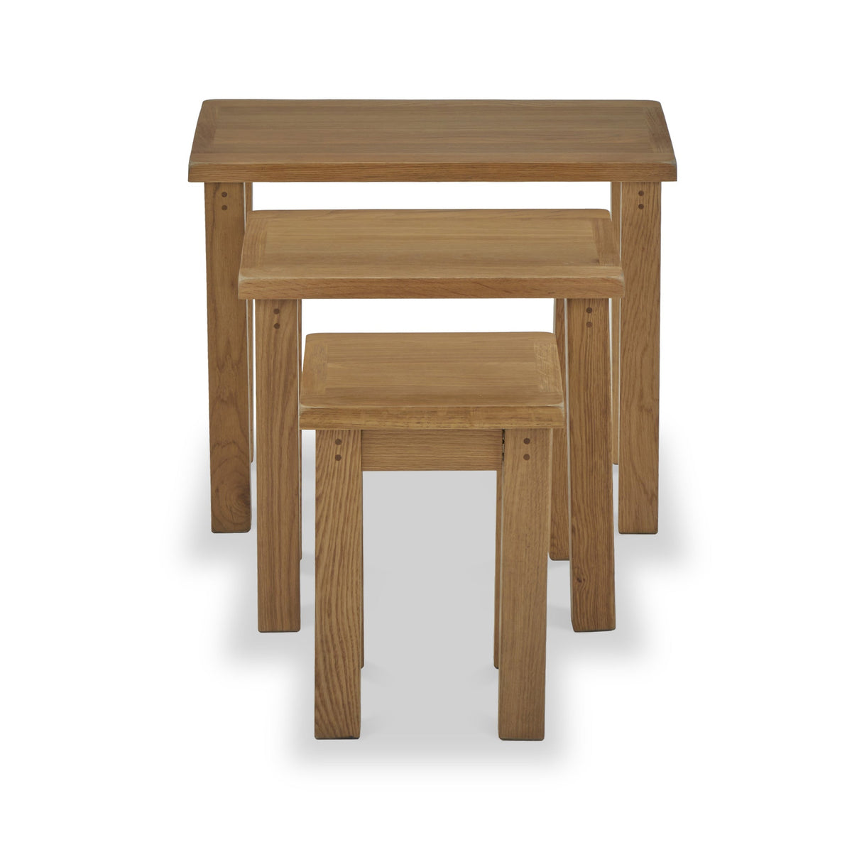Broadway Oak Nest of Tables