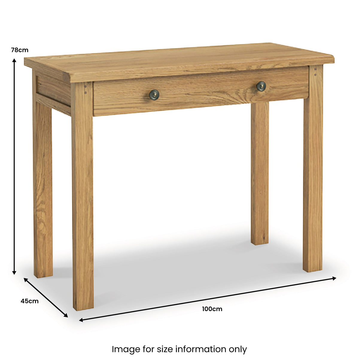 Broadway Oak Laptop Desk
