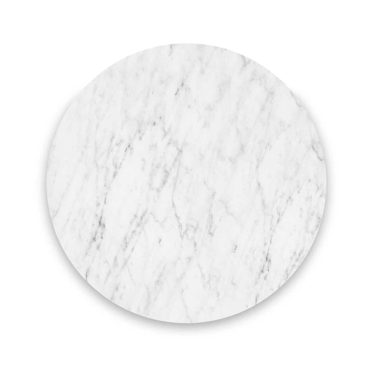 Amelie Grey Fluted Round Coffee Table