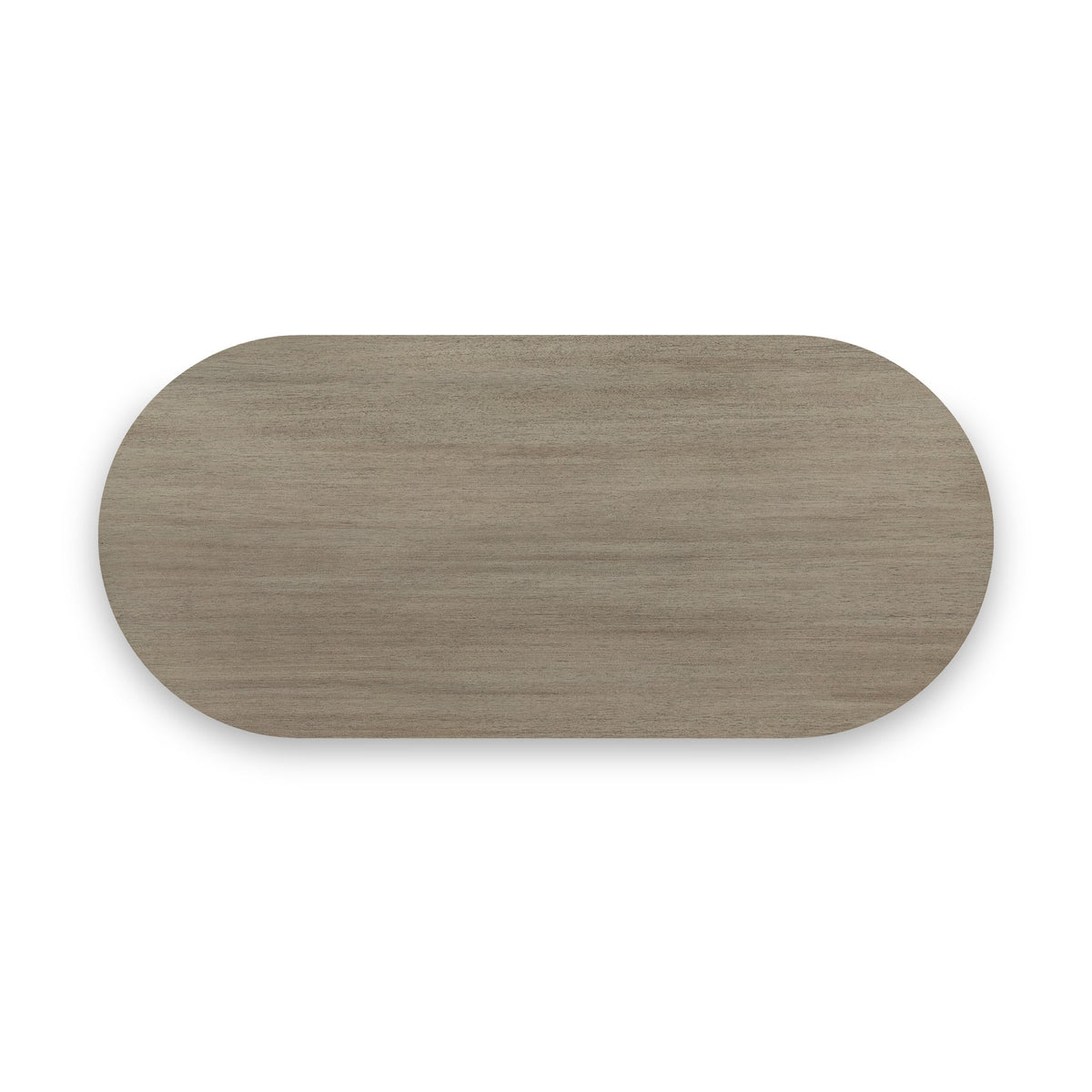 Amelie Grey 200cm Fluted Oval Dining Table