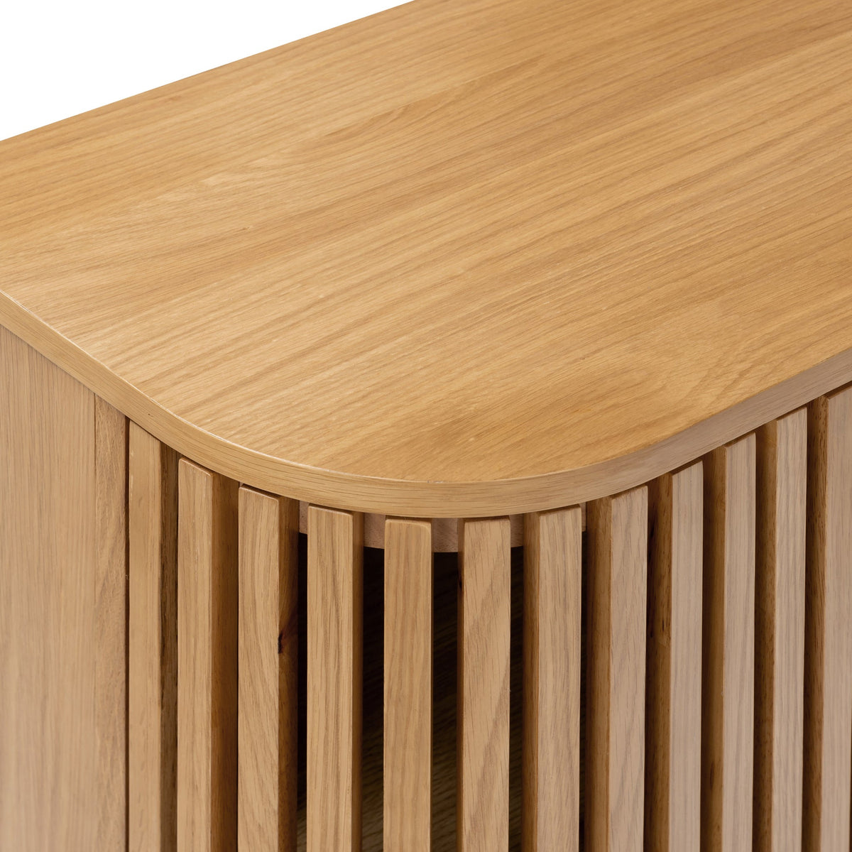 Shorwell Oak Slatted Cupboard