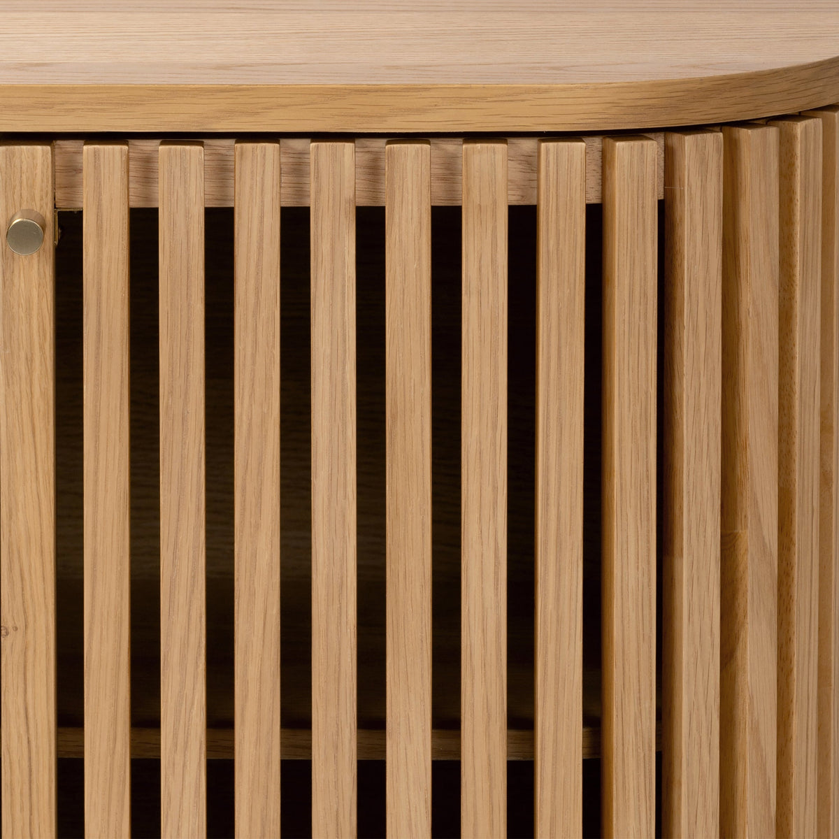 Shorwell Oak Slatted Cupboard