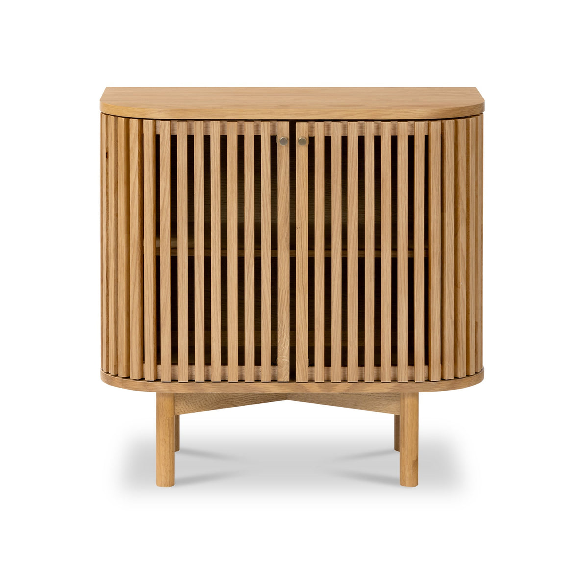 Shorwell Oak Slatted Cupboard