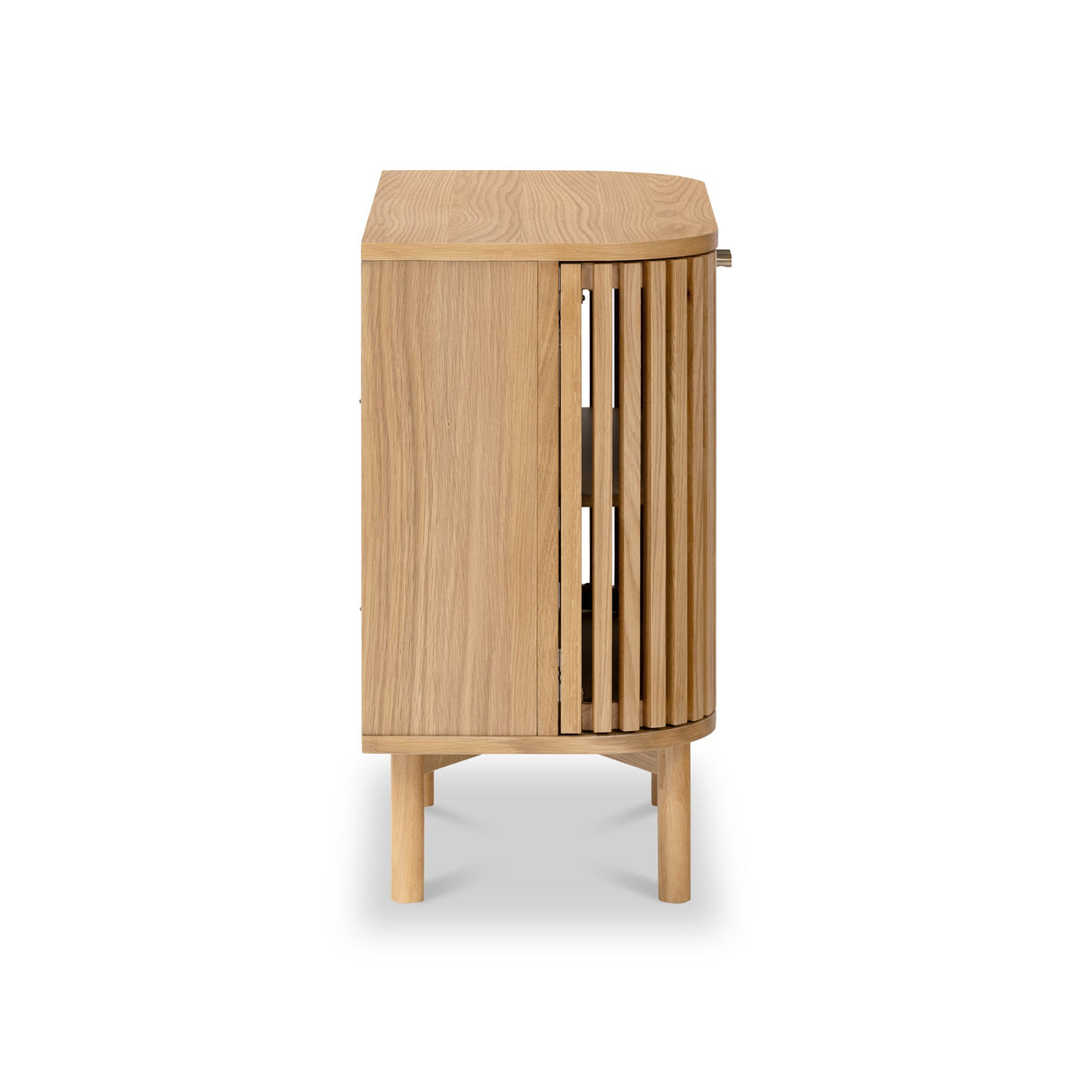 Shorwell Oak Slatted Cupboard