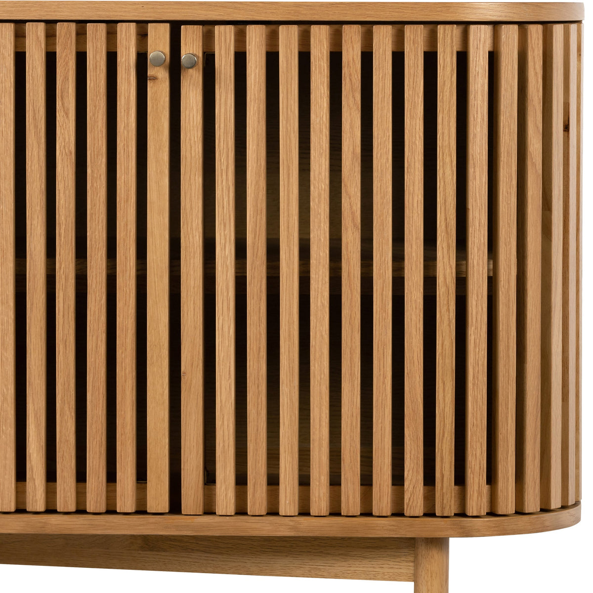 Shorwell Oak Slatted Large Sideboard