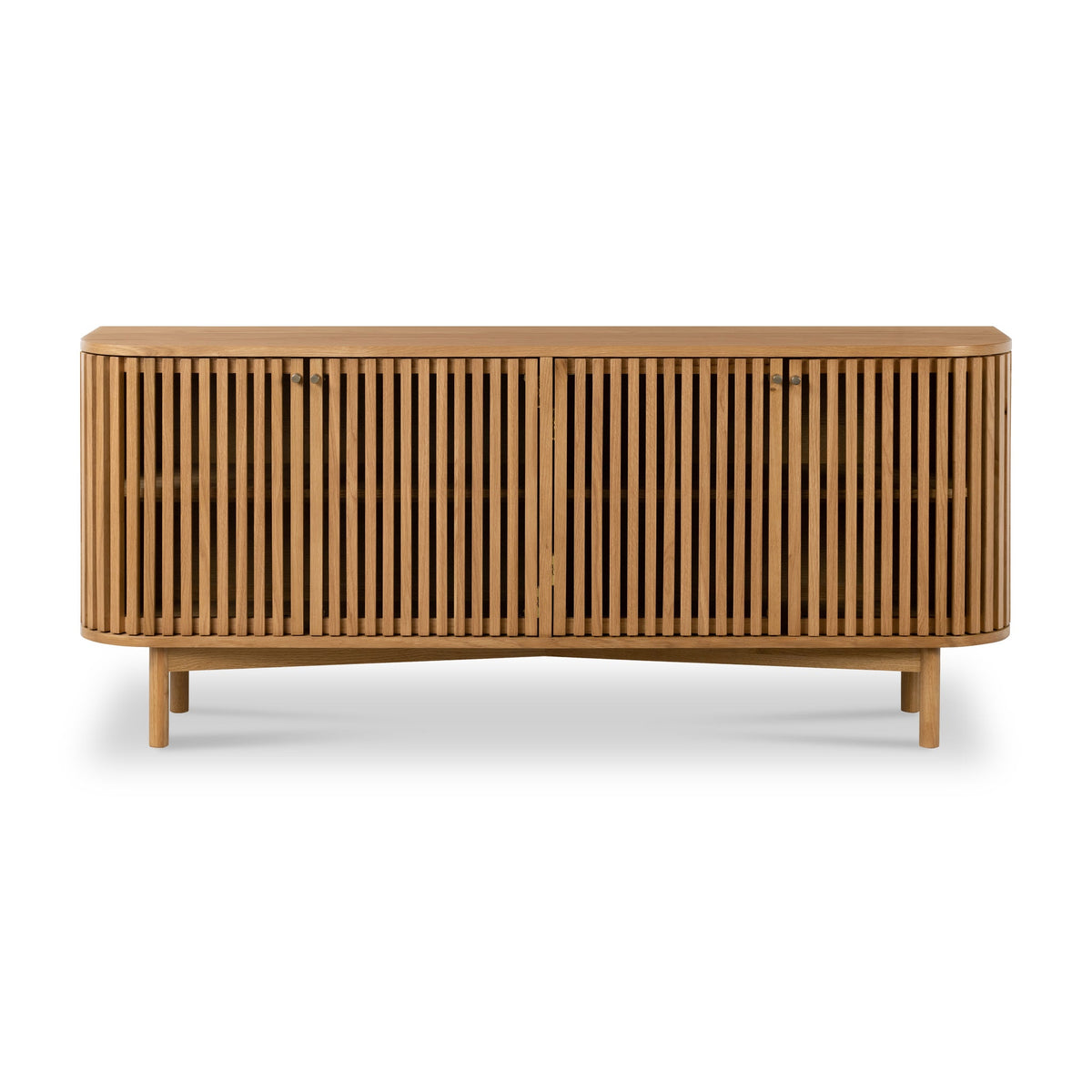 Shorwell Oak Slatted Large Sideboard