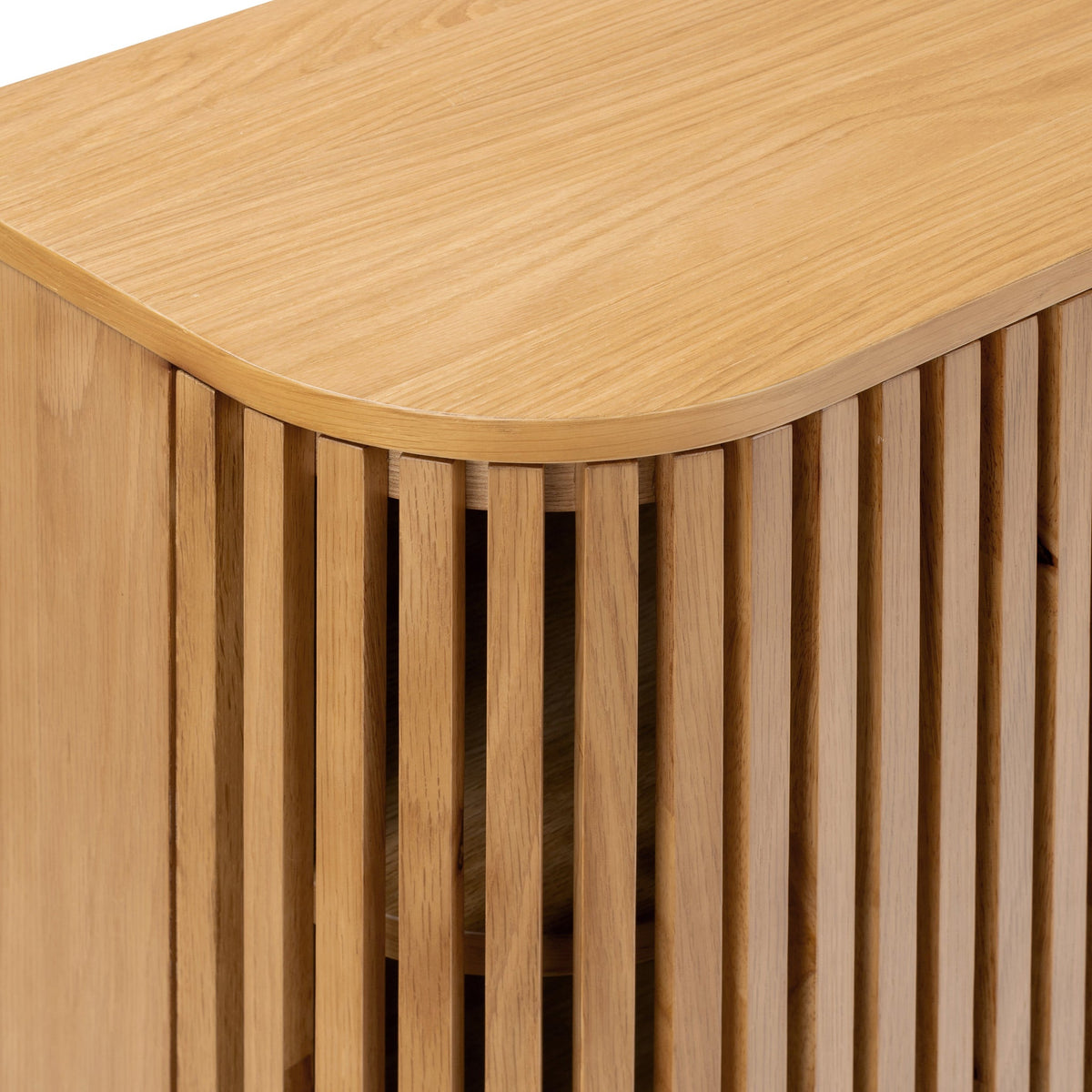 Shorwell Oak Slatted Small Sideboard