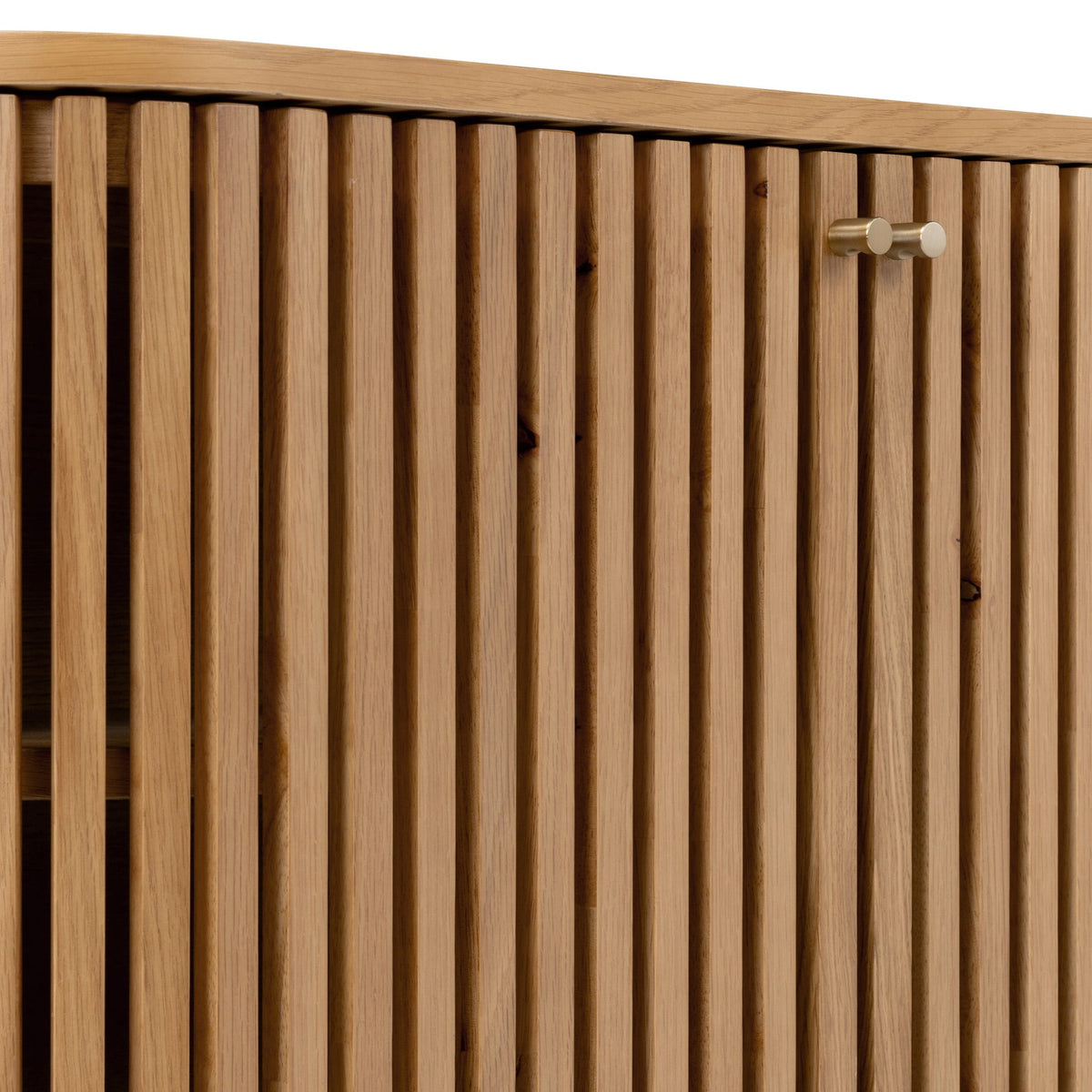Shorwell Oak Slatted Small Sideboard
