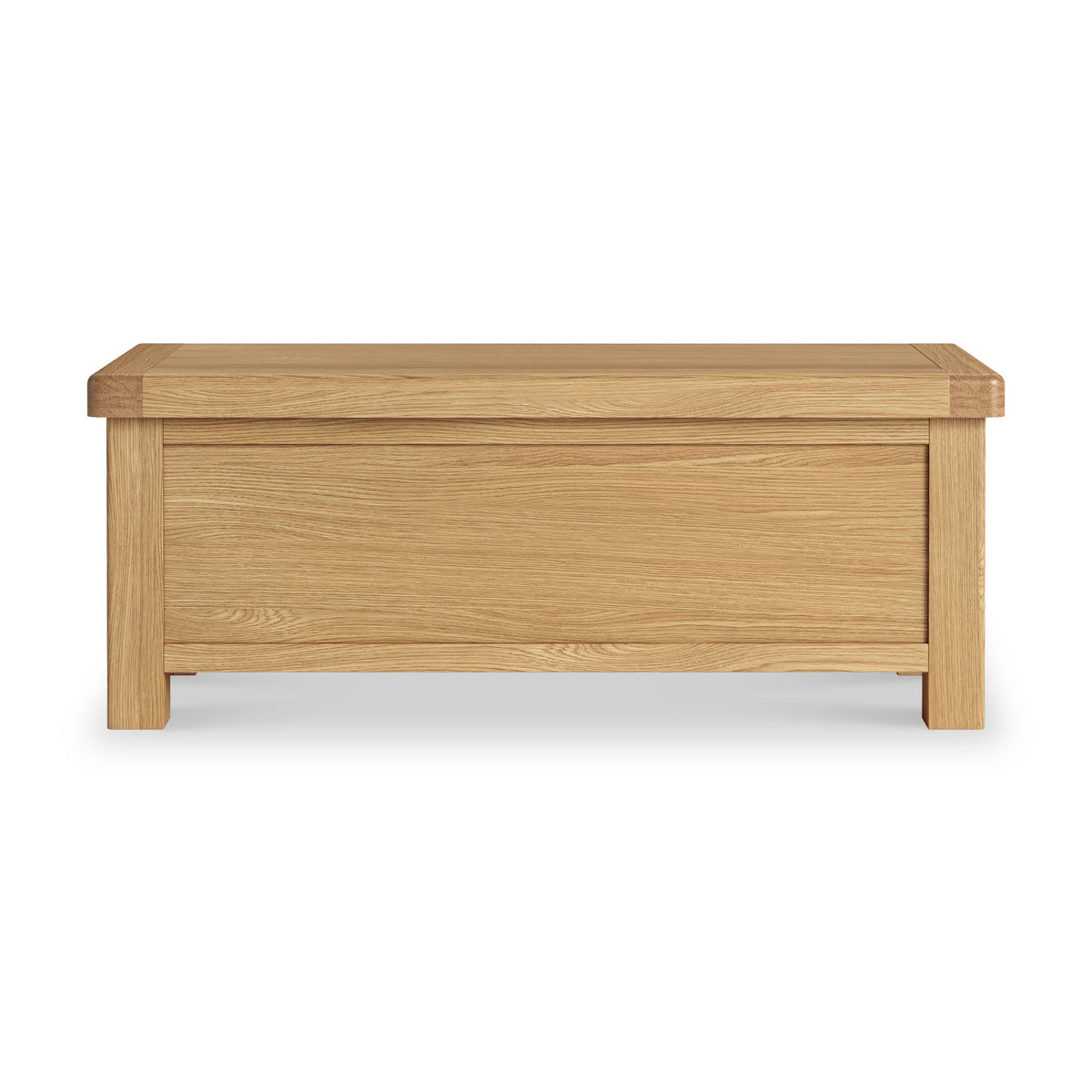 Portland Oak Blanket Box