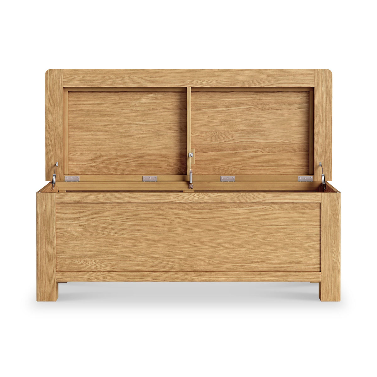 Portland Oak Blanket Box
