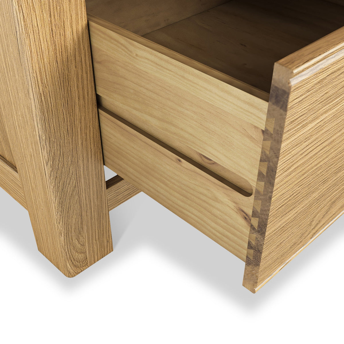Portland Oak 5 Drawer Larder
