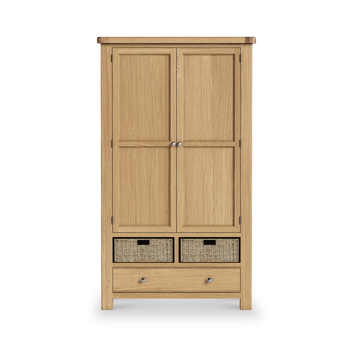 Portland Oak 5 Drawer Larder