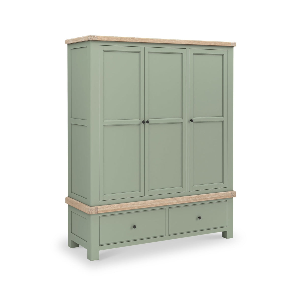Penzance 2 Drawer Triple Wardrobe