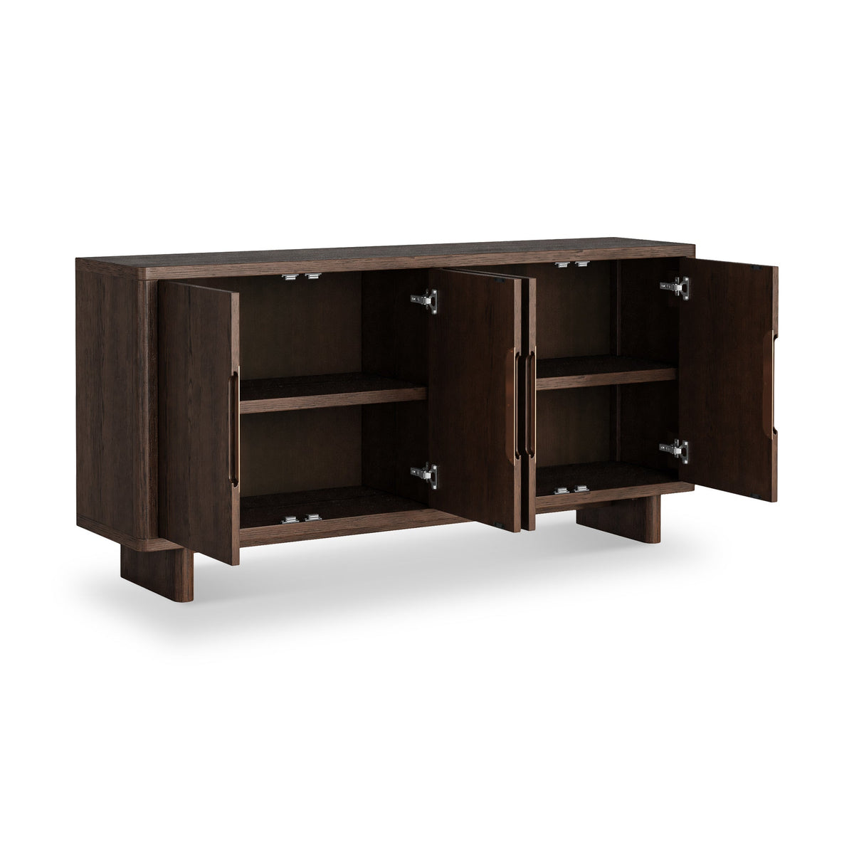 Mylor Oak Large 4 Door Sideboard