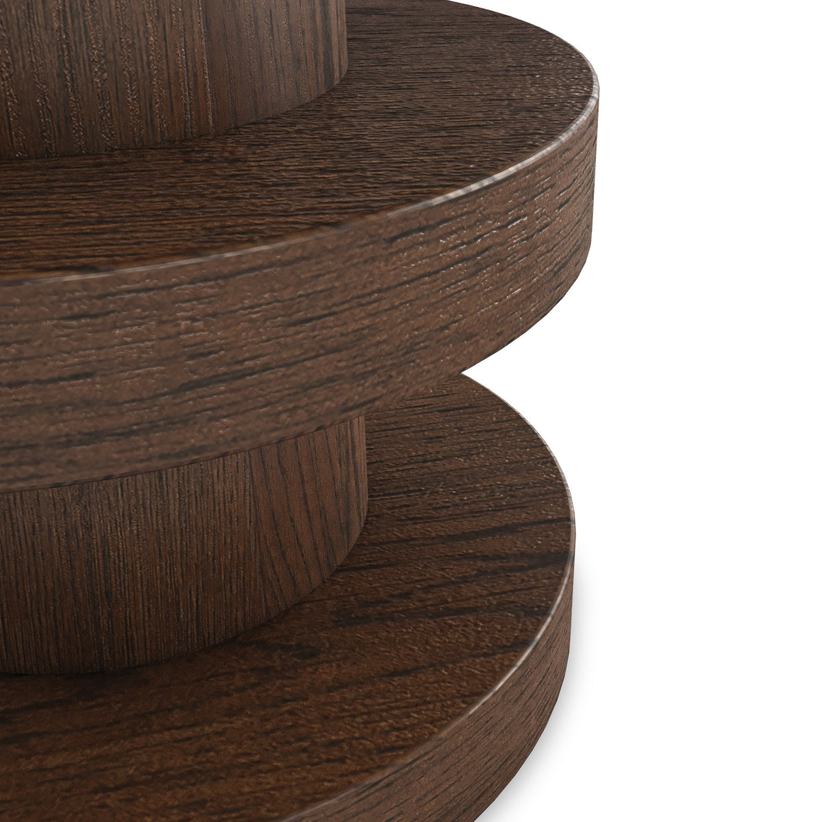 Mylor Oak Bobbin Side Table