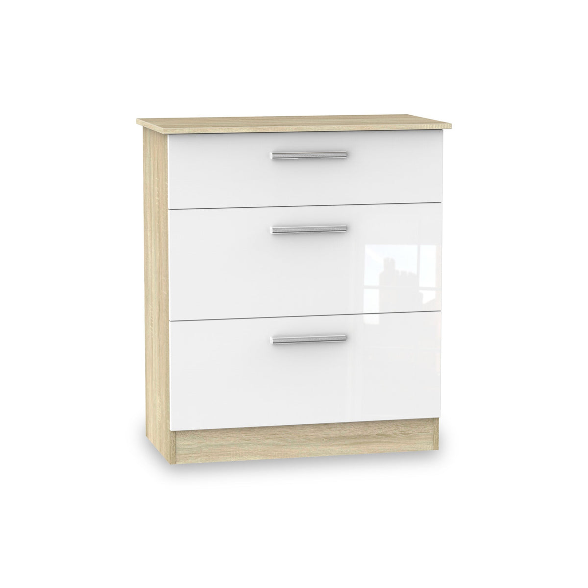 Blakely White & Light 4 Piece Bedroom Set
