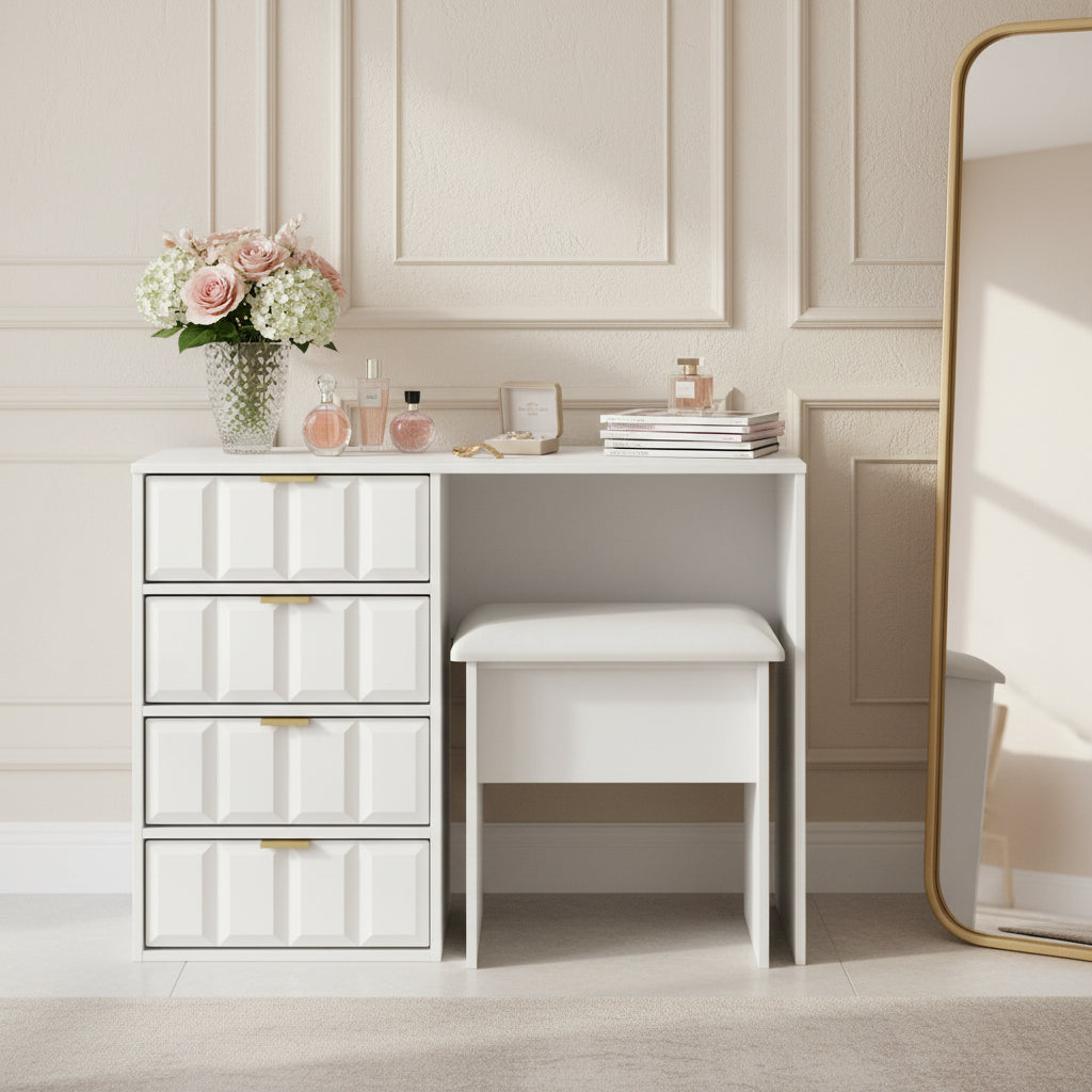 Harlow Dressing Table & Stool Set