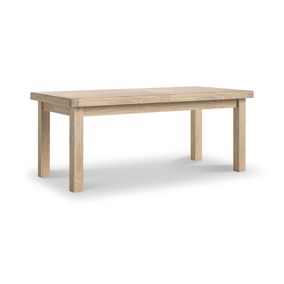 Portland Washed Oak 200-245cm Extendable Dining Table