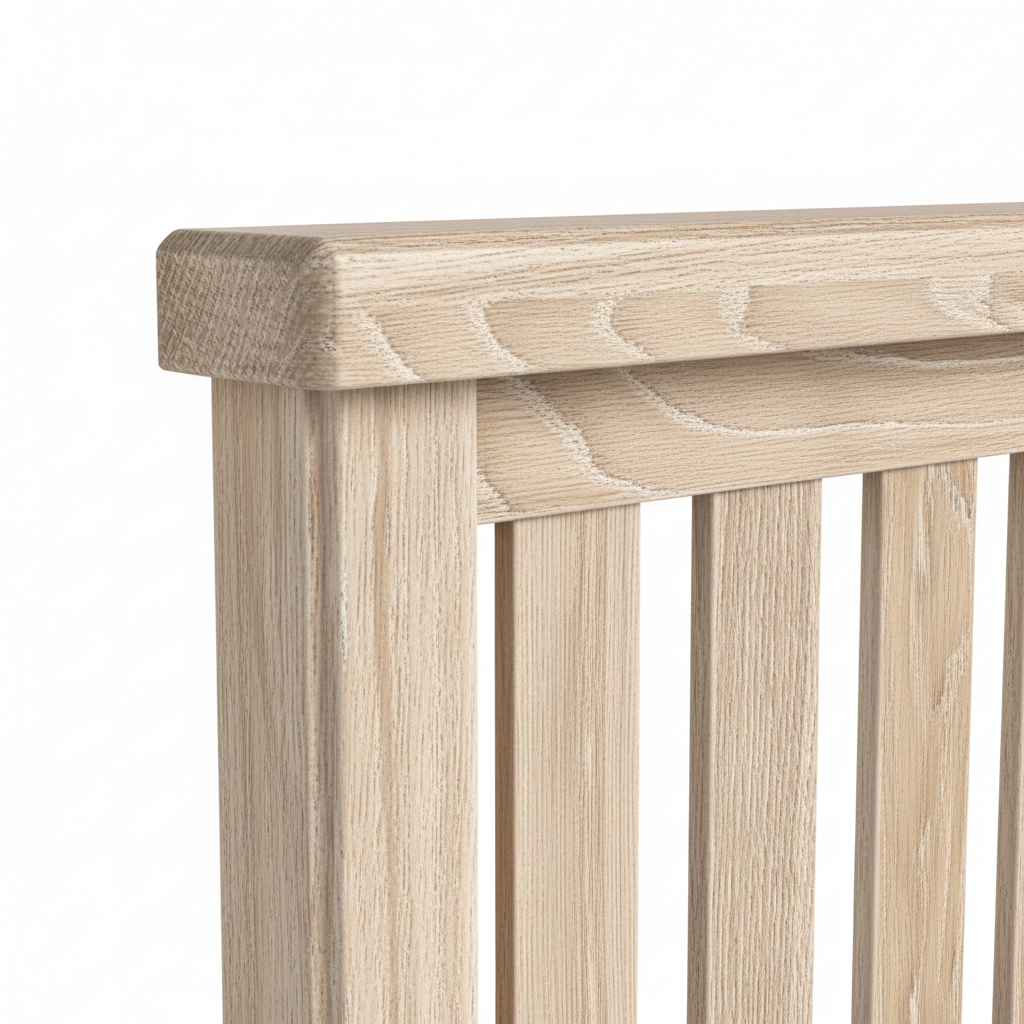 Portland Washed Oak Bed Frame
