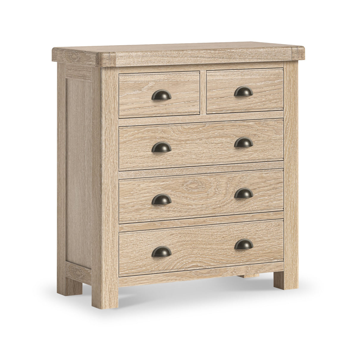 Portland Washed Oak 2 Over 3 Chest