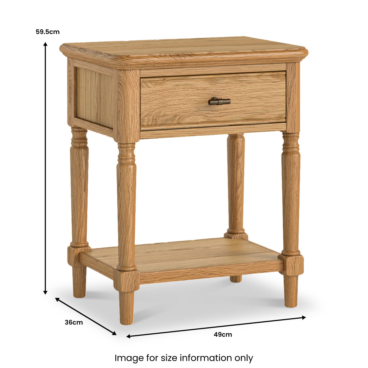 Alderley Oak Lamp Table