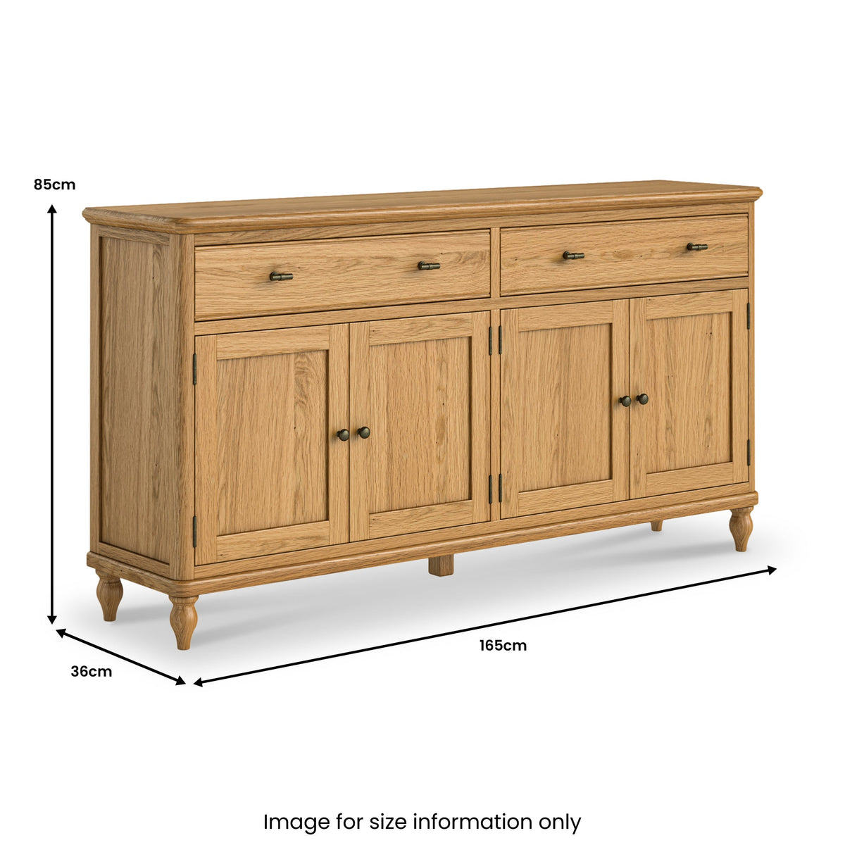 Alderley Oak Extra Large Sideboard