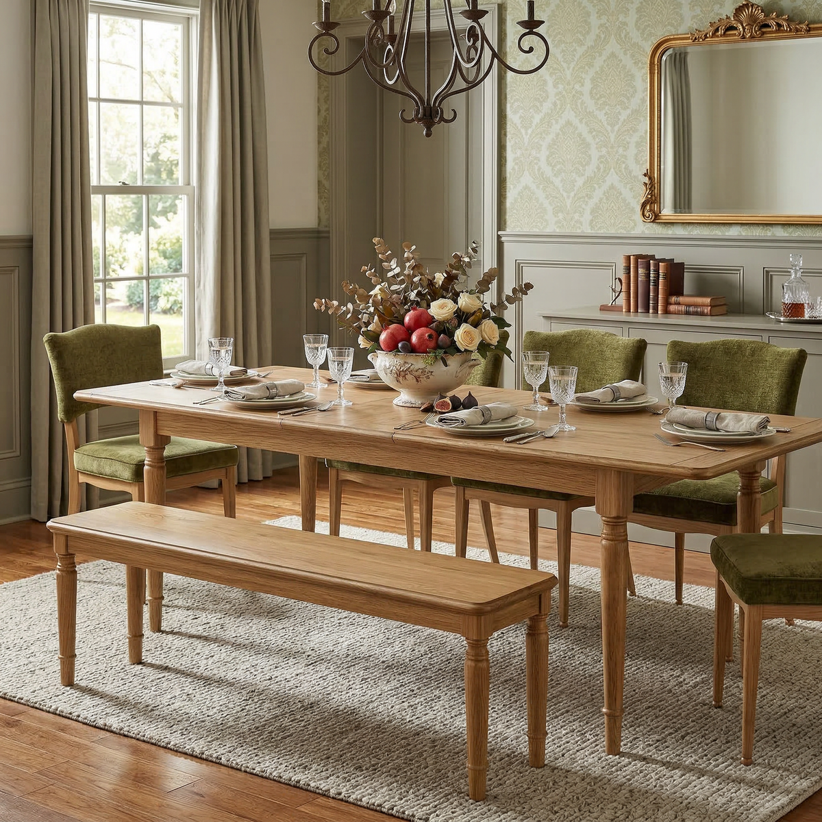 Alderley Soft Velvet Upholstered Dining Chair