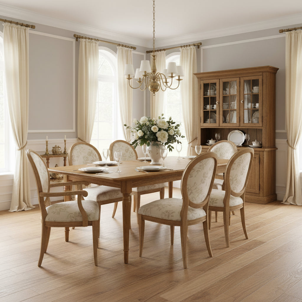 Alderley Oak 180-230cm Extendable Dining Table
