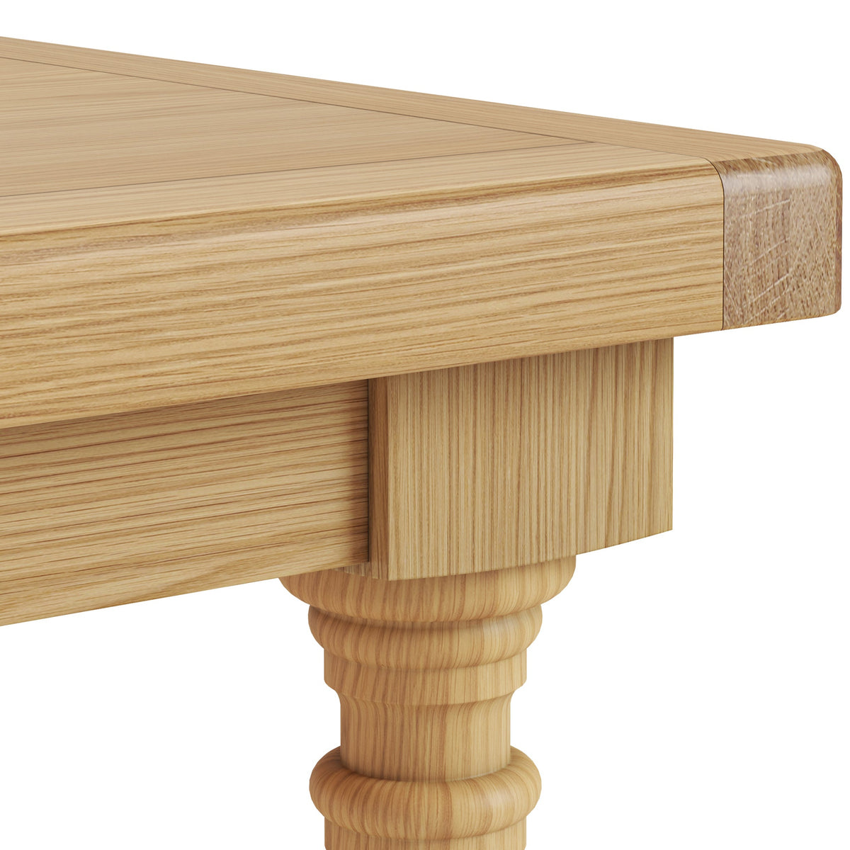 Portland Oak 140-185cm Extending Trestle Dining Table