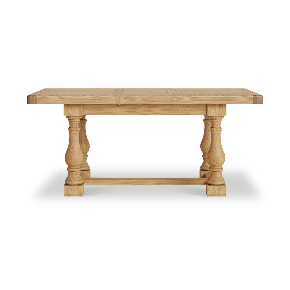 Portland Oak 140-185cm Extending Trestle Dining Table