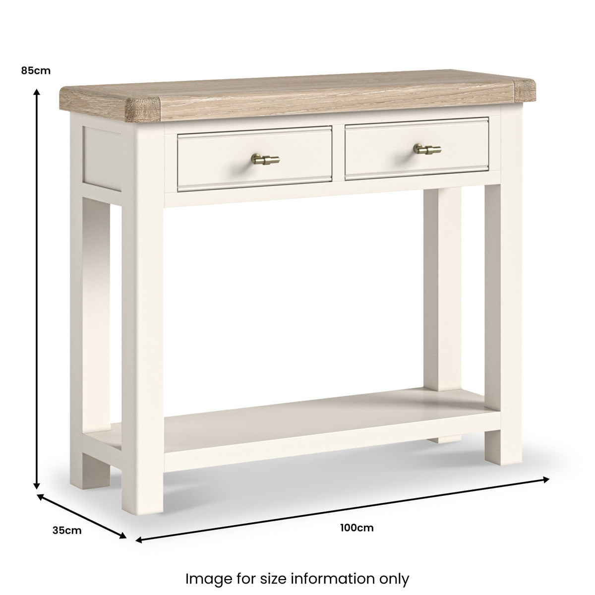 Belmont 2 Drawer Console Table