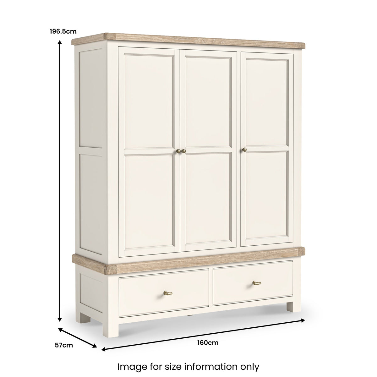 Belmont Triple Wardrobe