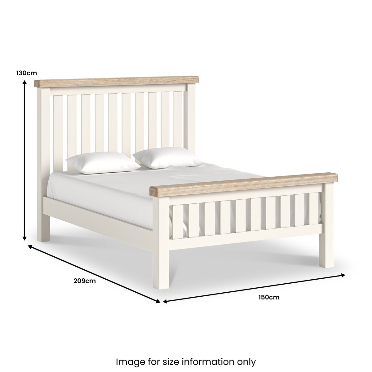 Belmont Slatted Bed Frame