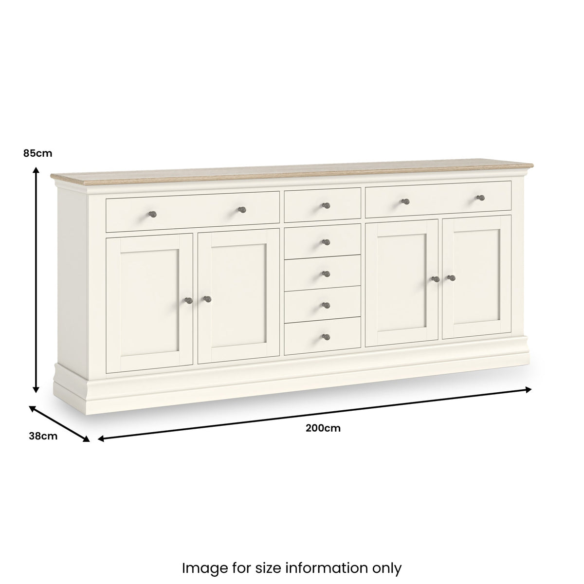 Linden Grand Extra Large Sideboard