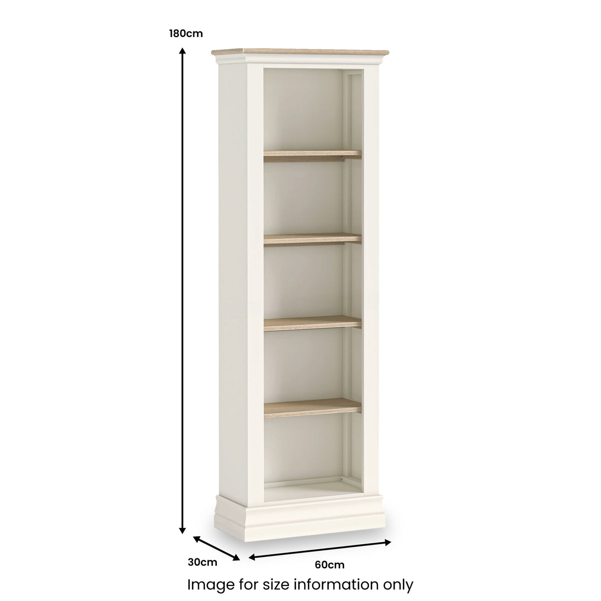 Linden Slim Bookcase