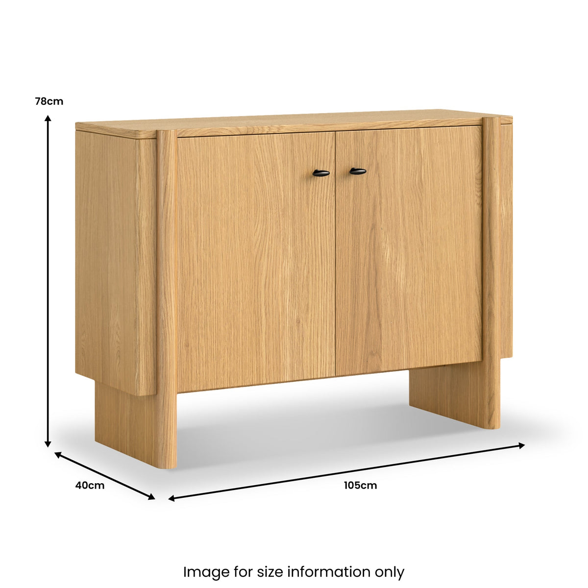 Arden Oak Small Sideboard