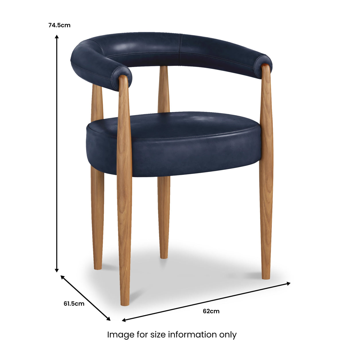Carlyle Faux Leather Dining Chair