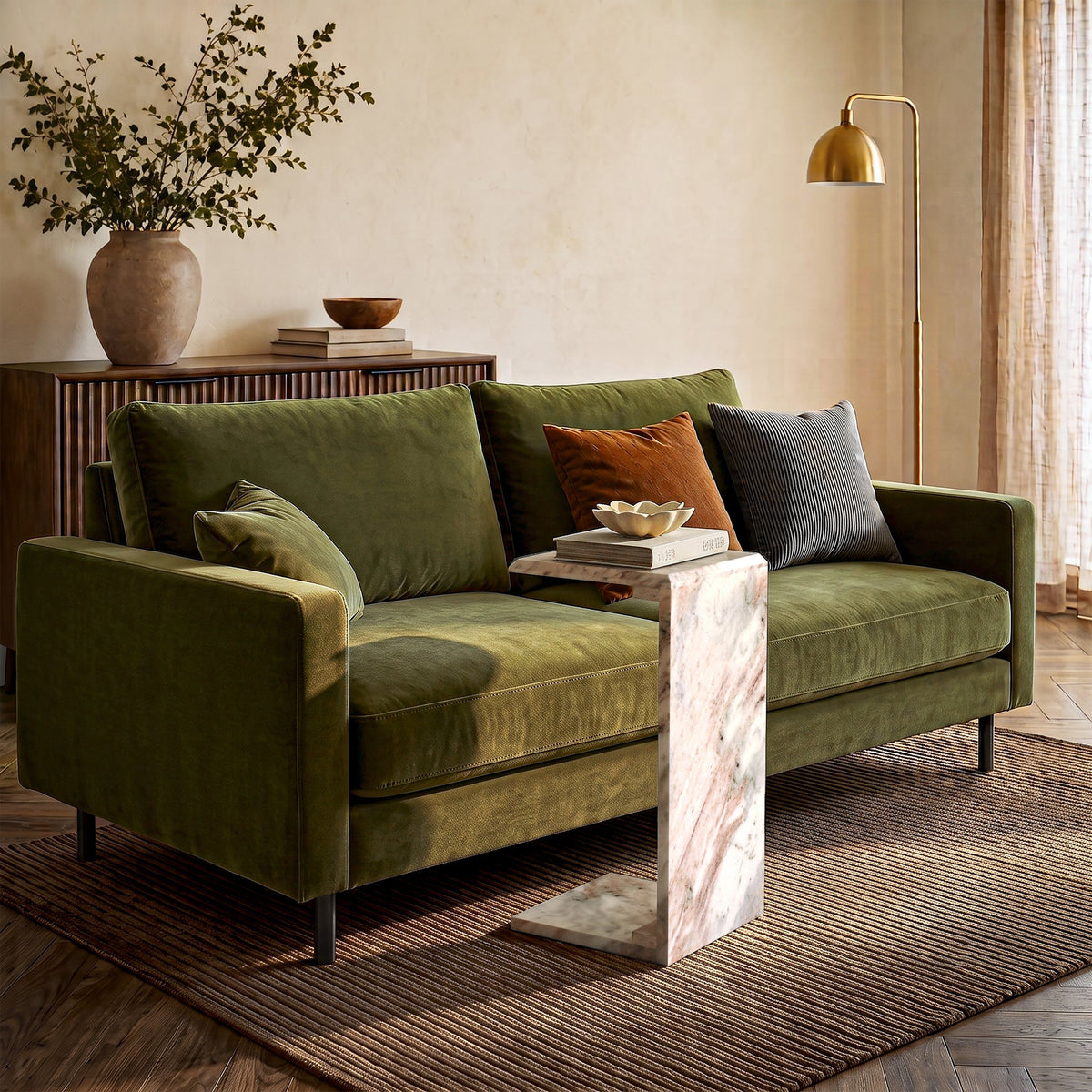 Langham Marble C Side Table