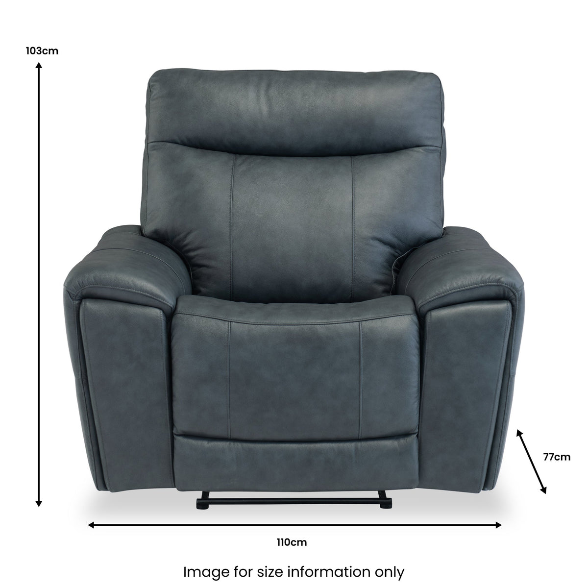 Deana Leather Power Recliner Armchair