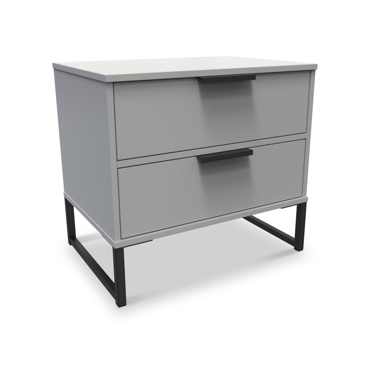 Hudson 2 Drawer Bedside Table