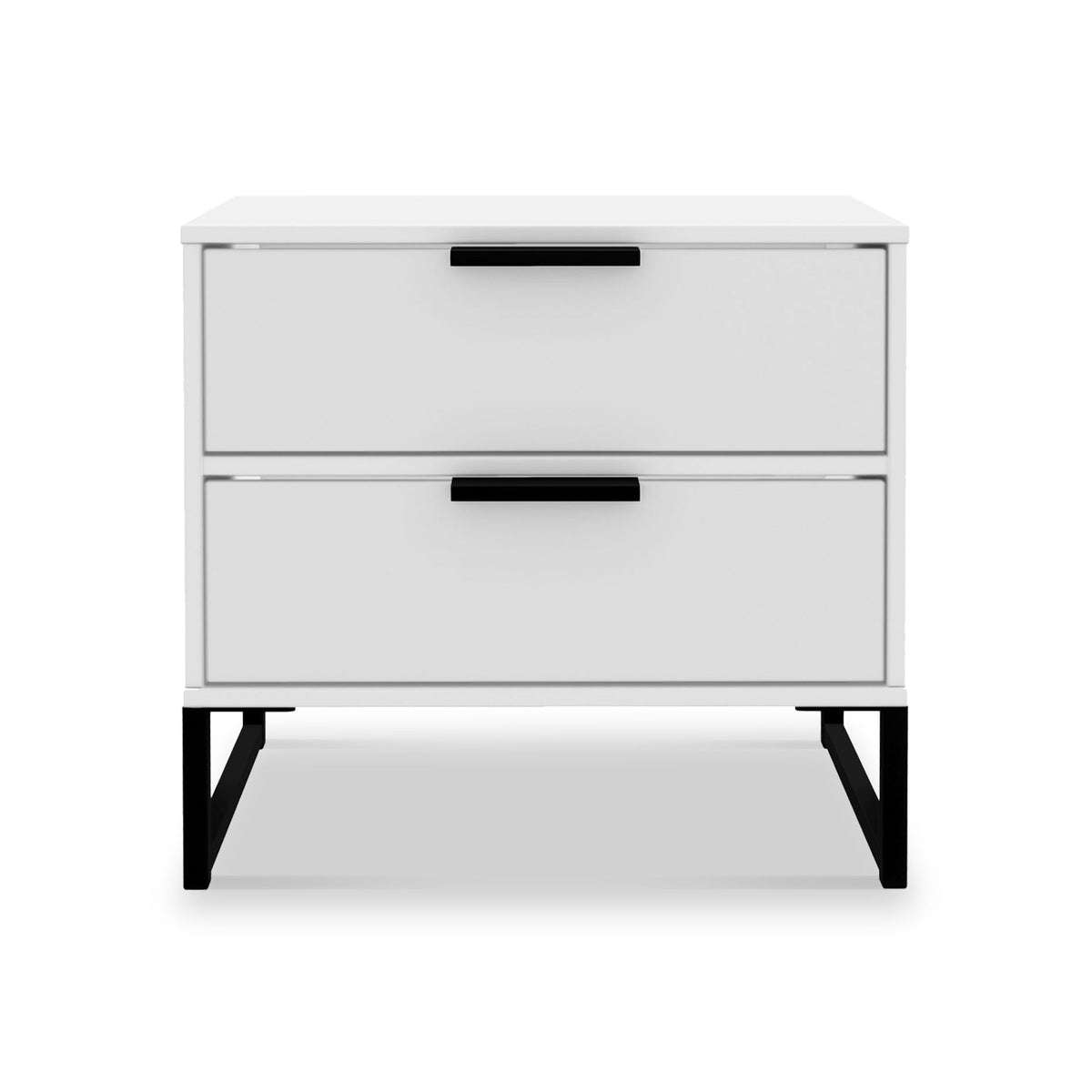 Hudson 2 Drawer Bedside Table